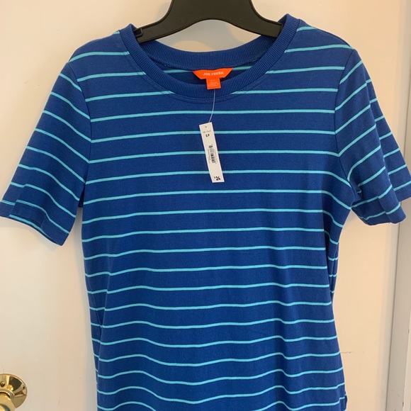 3/20💲Joe Fresh Striped Tshirt Dress w/ Pockets - Picture 3 of 7